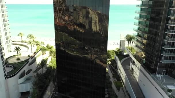 Muse Condominium Sunny Isles Beach Florida Ultra Luxury Highship — стоковое видео