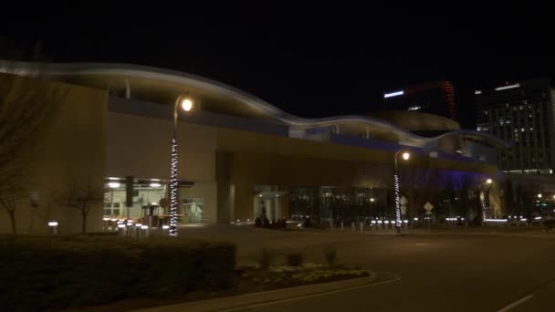 Nashville Music City Center Stabilizuje Gimbal — Wideo stockowe