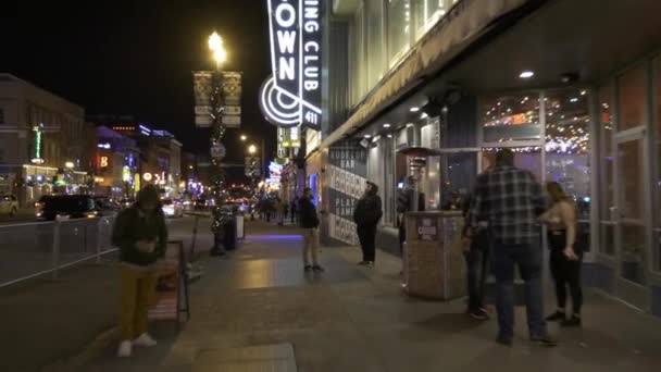 Touring Nashville Tennessee Night Motion Video — Video