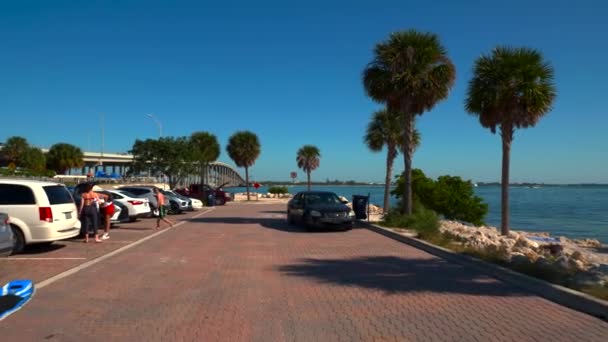 Key Biscayne Miami Florida Motion Video — Stockvideo