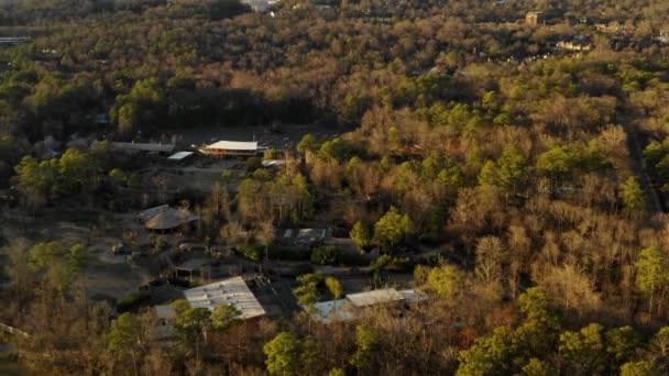 Aerial Footage Birmingham Zoo — 비디오