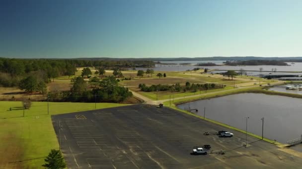 Lakepoint Resort State Park Eufaula Alabama Usa — Stockvideo