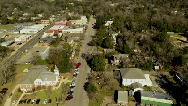 Fort Gaines Usa Antenleri — Stok video