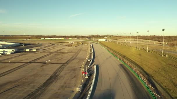 Kentucky Speedway Race Course — Stock Video