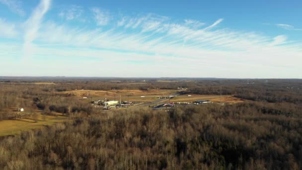 Красивое Небо Над Кентукки — стоковое видео