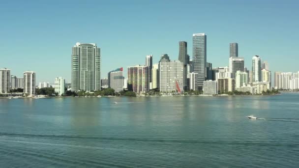 Drone Videos Miami Brickell — Vídeo de stock