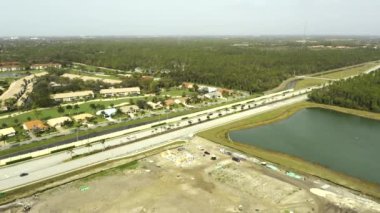 Ev inşaatı Napoli FL USA Ocak 2020