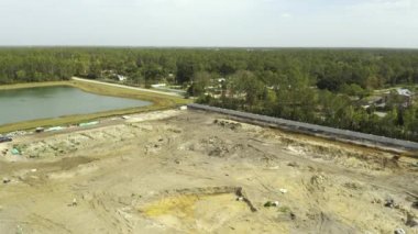 Napoli Florida 'da çekilen havadan çekilen görüntüler.
