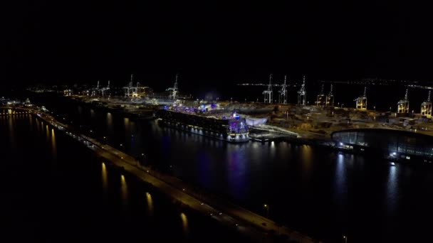 迈阿密港的海洋交响乐 — 图库视频影像