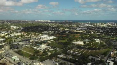 Hava görüntüsü Holiday Park Fort Lauderdale Fl Usa