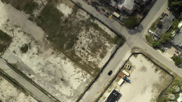 Строительные Площадки Беспилотниками — стоковое видео