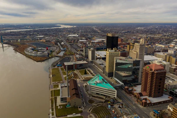 Downtown Toledo Ohio Foto Editoriale — Foto Stock