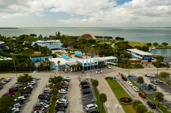 Letecký snímek Miami Seaquarium drone shot — Stock fotografie