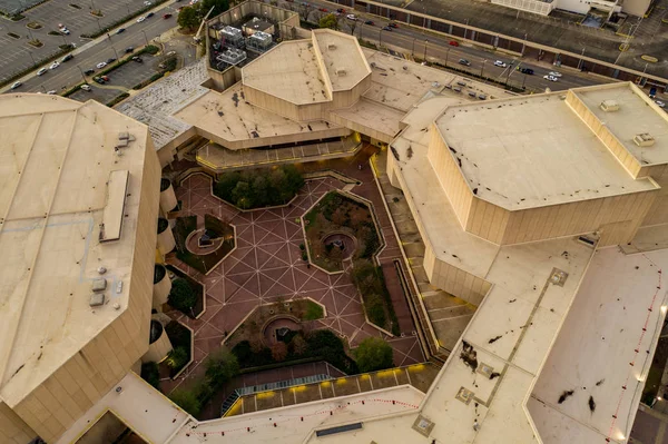 Foto drone aereo Birmingham Jefferson Convention Complex Alaba — Foto Stock