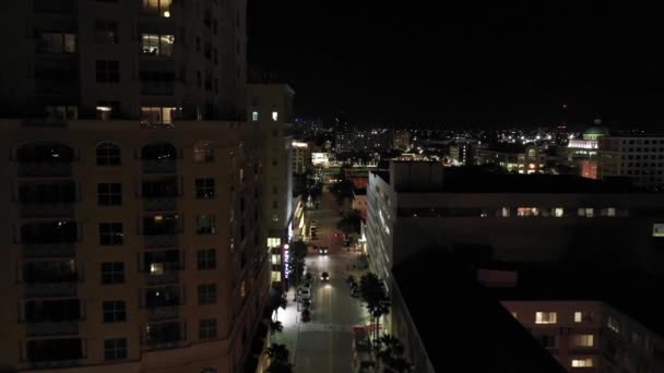 Video Aereo Datura Street West Palm Beach — Video Stock