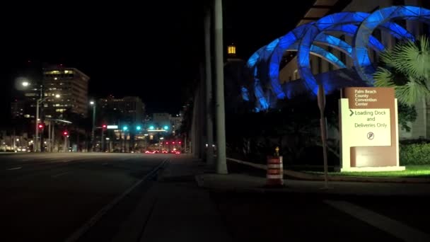 Images Nuit Palm Beach County Convention Center — Video