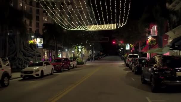 Imágenes Movimiento Downtown West Palm Beach — Vídeo de stock