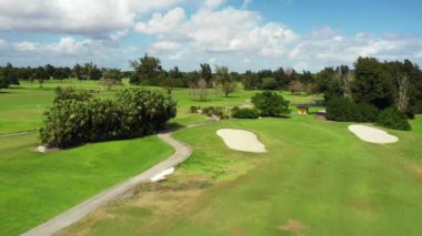 Düşük hava video golf sahası 4K