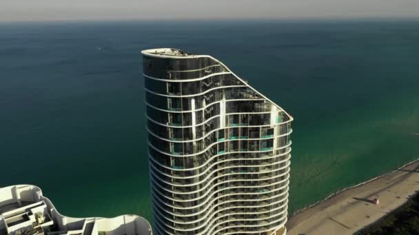 Légi Video Penthouse Ritz Carlton Residences Sunny Isles Beach — Stock videók