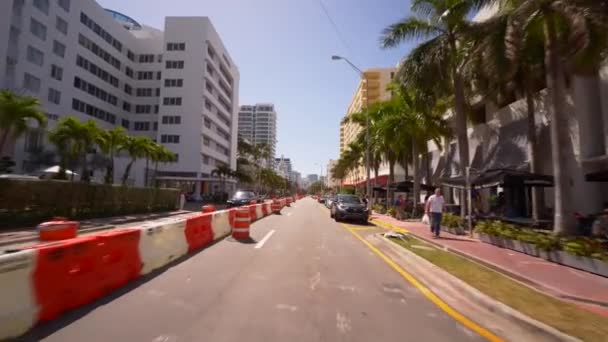 Vaya Por Camino Equivocado Conducción Vídeo Por Calle — Vídeo de stock