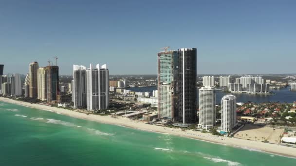 Budynki Wybrzeżu Floryda — Wideo stockowe