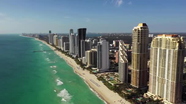 Sunny Isles Beach Miami Dade Destinazione Viaggio — Video Stock