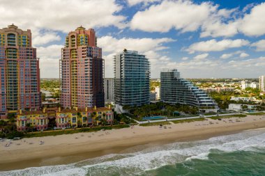 Fort Lauderdale Sahili yerleşim evleri.