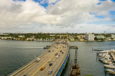 John F. Kennedy Causeway North Bay Village Florida ABD