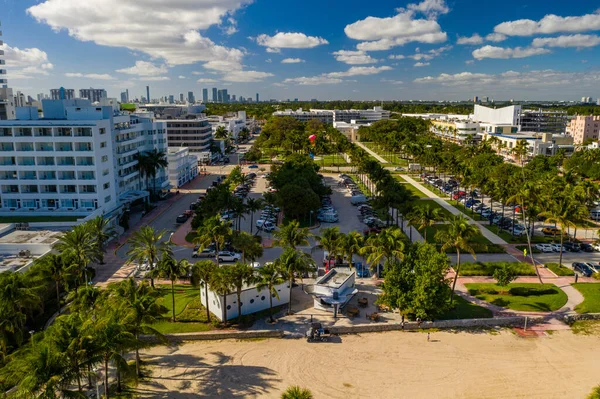 Miami Beach Collins Park Cestovní Destinace — Stock fotografie