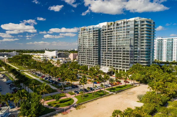 Hotel Miami Beach Flygfoto — Stockfoto