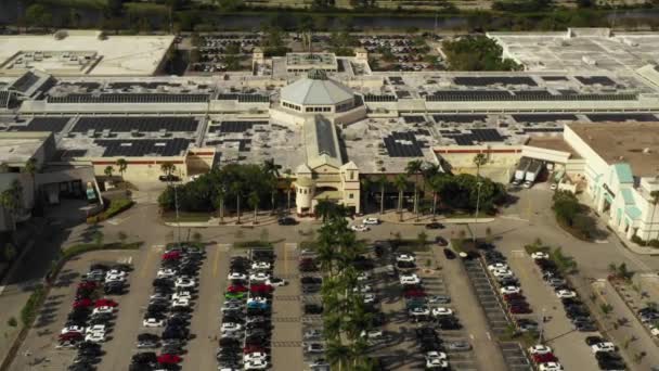 Vídeo Aéreo Pembroke Lakes Mall Florida — Vídeo de Stock