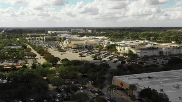 Vídeo Aéreo Pembroke Lakes Mall Florida — Vídeo de stock