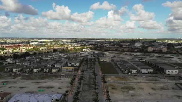 Aerial Drone Video Downtown Doral Stany Zjednoczone — Wideo stockowe