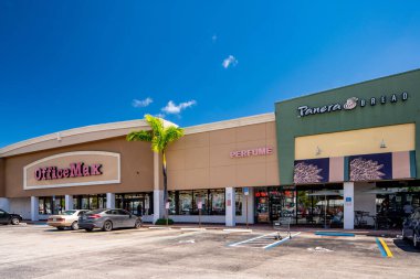 Miami Rk Center alışveriş merkezi Panera Ekmek ve Maksimum Ofis