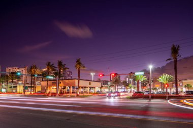 Gece fotoğrafları RK şehir merkezi alışveriş merkezi güzel alacakaranlık fotoğrafları