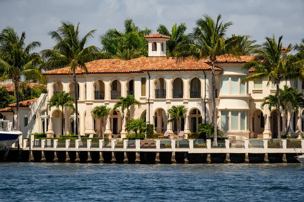 Domov Bohatých Fort Lauderdale — Stock fotografie