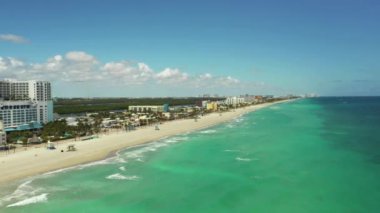 Güzel Hollywood Florida turistik beldesi