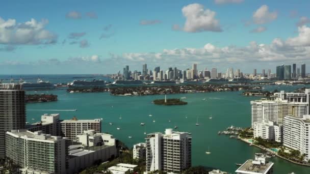 Imagens Turismo Viagem Miami — Vídeo de Stock