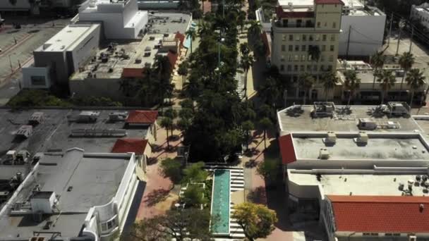 Lincoln Road Fechado Codiv Pandemia — Vídeo de Stock