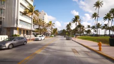 Ocean Drive Miami Beach, Coronavirus covid 19 salgınını durdurdu.