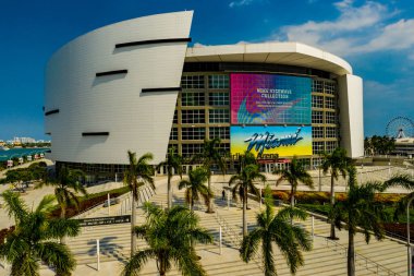 American Airlines Arena Miami Heat Basketbol Takımı 'na ev sahipliği yaptı.