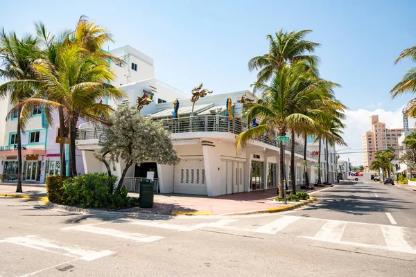 Wet Willies Bar Miami Beach Ocean Drive Stilgelegd Verspreiding Van — Stockfoto