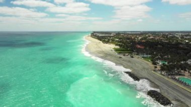 Batı Palm Beach FL, Coronavirus Covid 19 'un yayılmasını engellemek için kapatıldı.