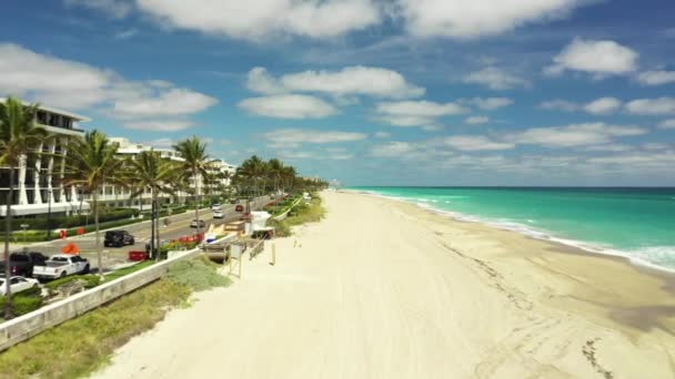 Batı Palm Beach Yükseltilmiş Çekimi — Stok video