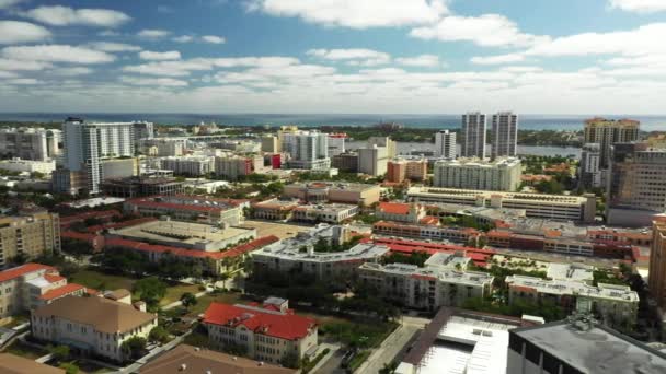 Flyover Tour West Palm Beach Video Aéreo — Vídeo de stock