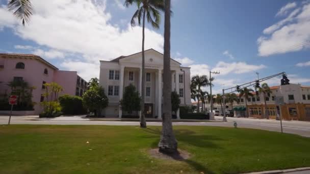 Iberiabank Building West Palm Beach Sabadell Banco Unido — Vídeo de Stock