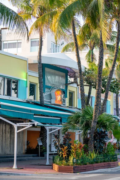 Mangos Tropical Cafe Miami Beach Chiuso Quarantena Causa Coronavirus Covid — Foto Stock