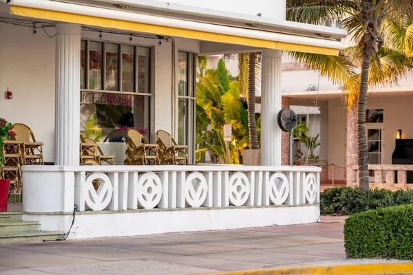 Miami Beach hotels closed on ocean drive social distancing shut down quarantine Coronavirus Covid 19