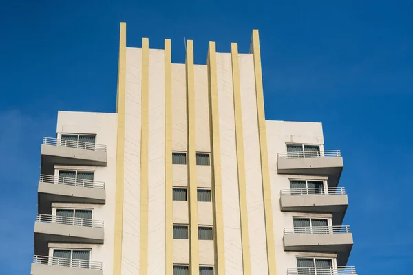 Iconid Tops Miami Beach Hoteles Deco Históricos Cielo Azul — Foto de Stock