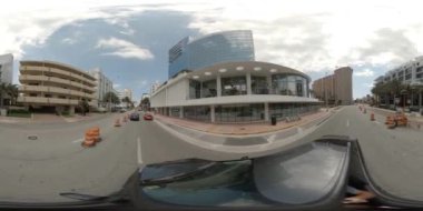 Miami Beach Collins Bulvarı 'nda 360 Vr.